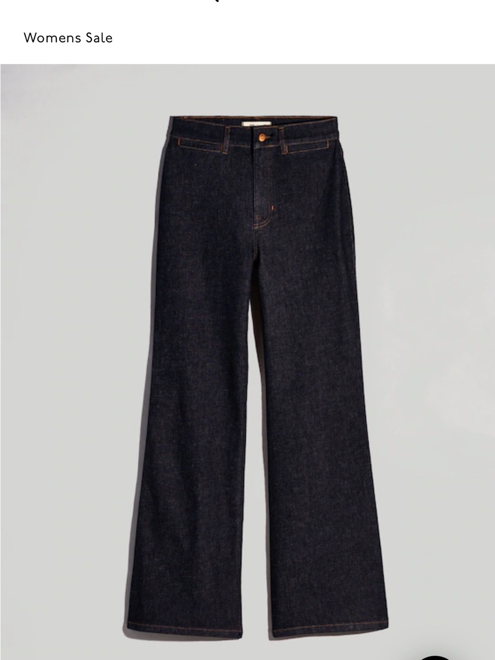 Madewell high rise flare Jeans